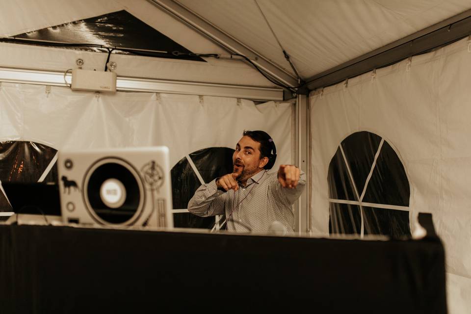 DJ at event