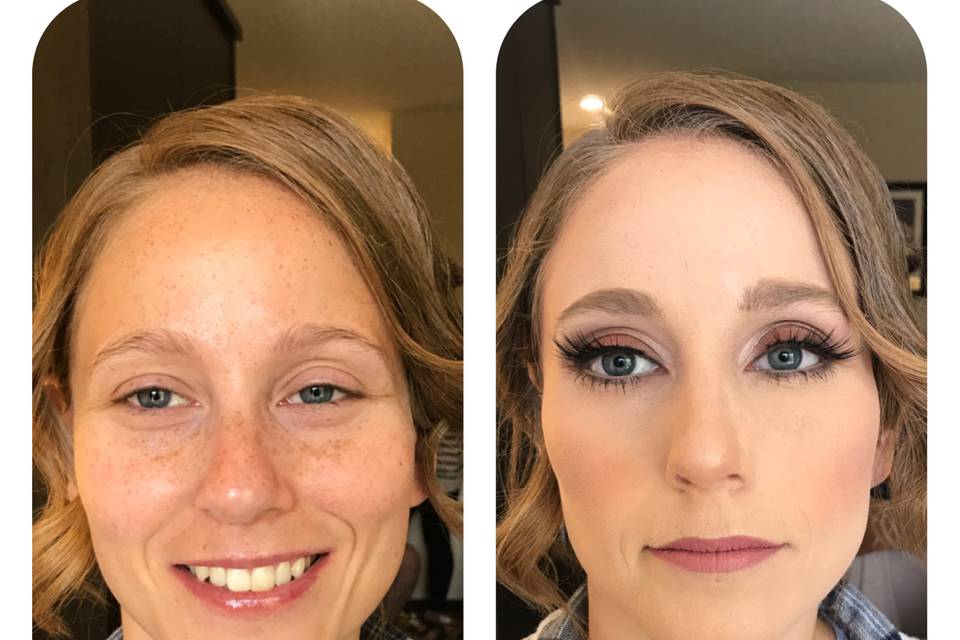 Bridesmaids makeup. MakeupByAn