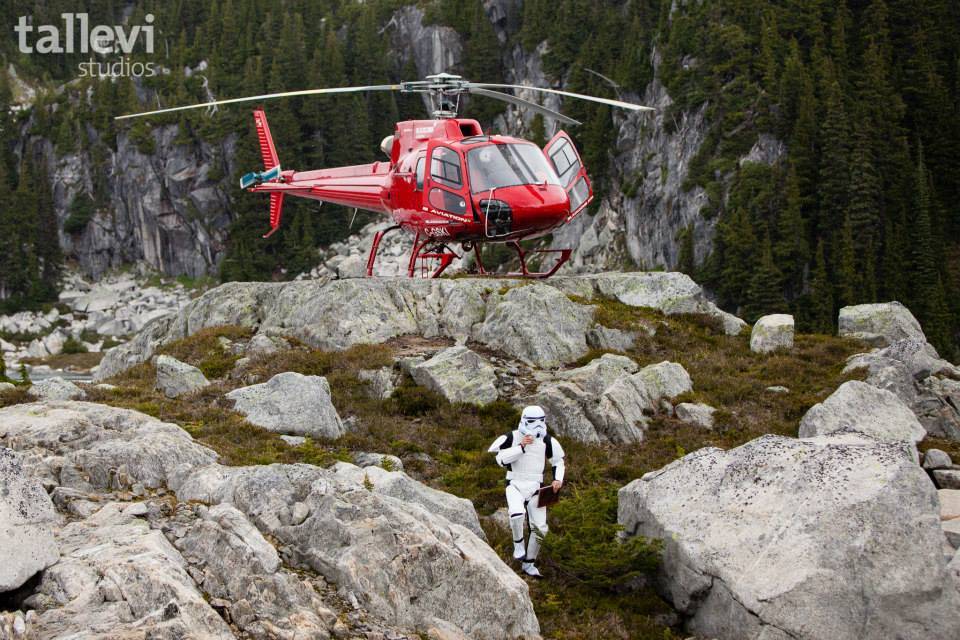 Helicopter Wedding