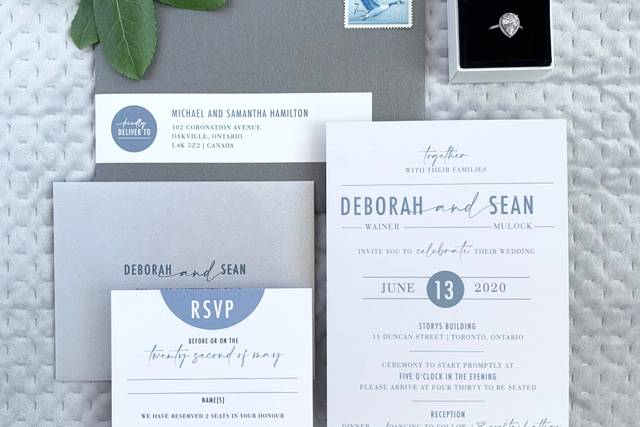 Wedding Invitations, Stylish Moments Invitation Studio