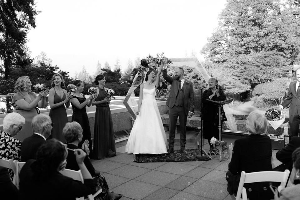 Beautiful UBC nuptials