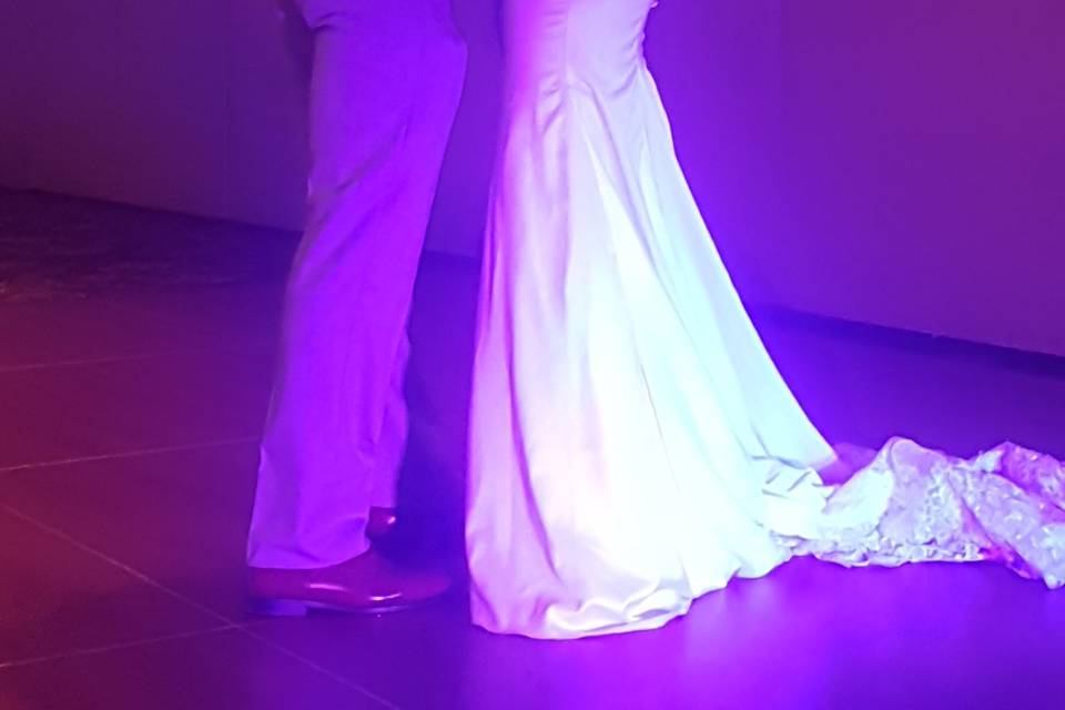 Couple's first dance