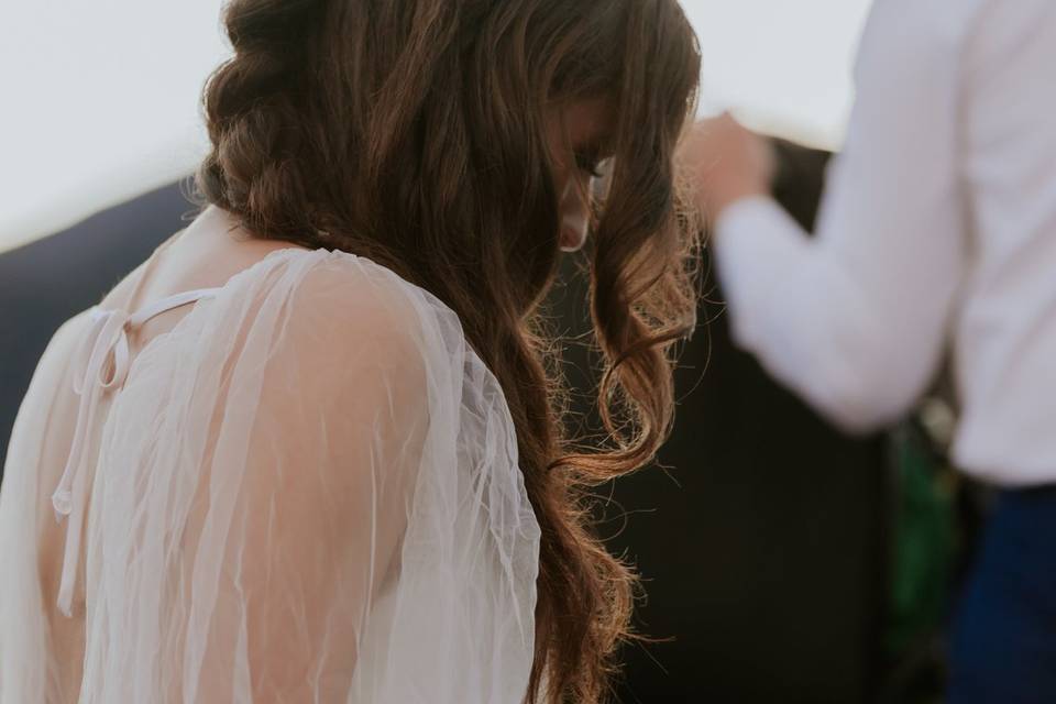 Bridal hair