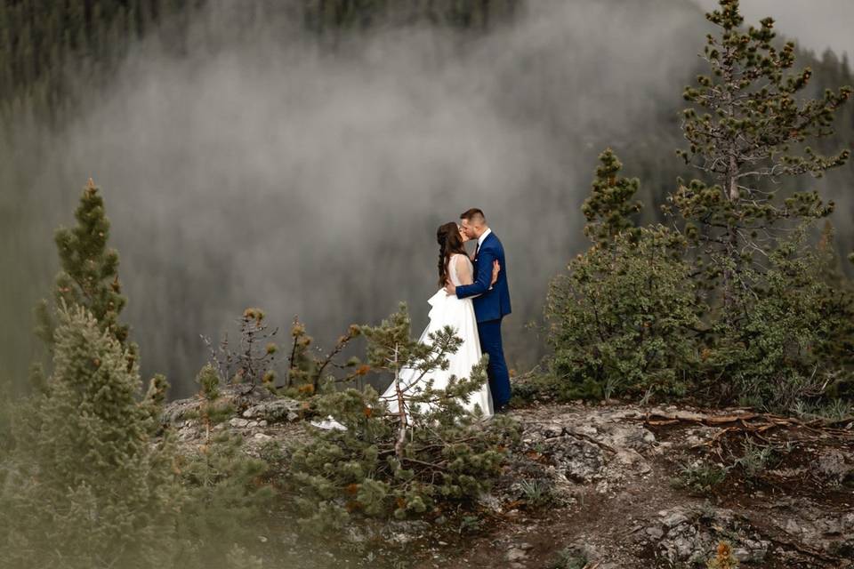 Mountain wedding photography