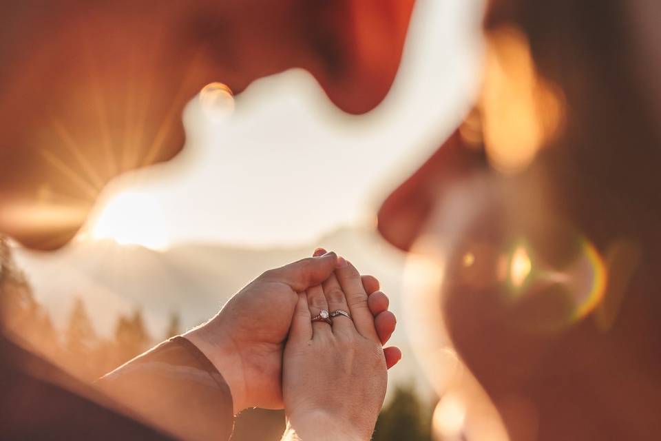 Engagement session in Banff