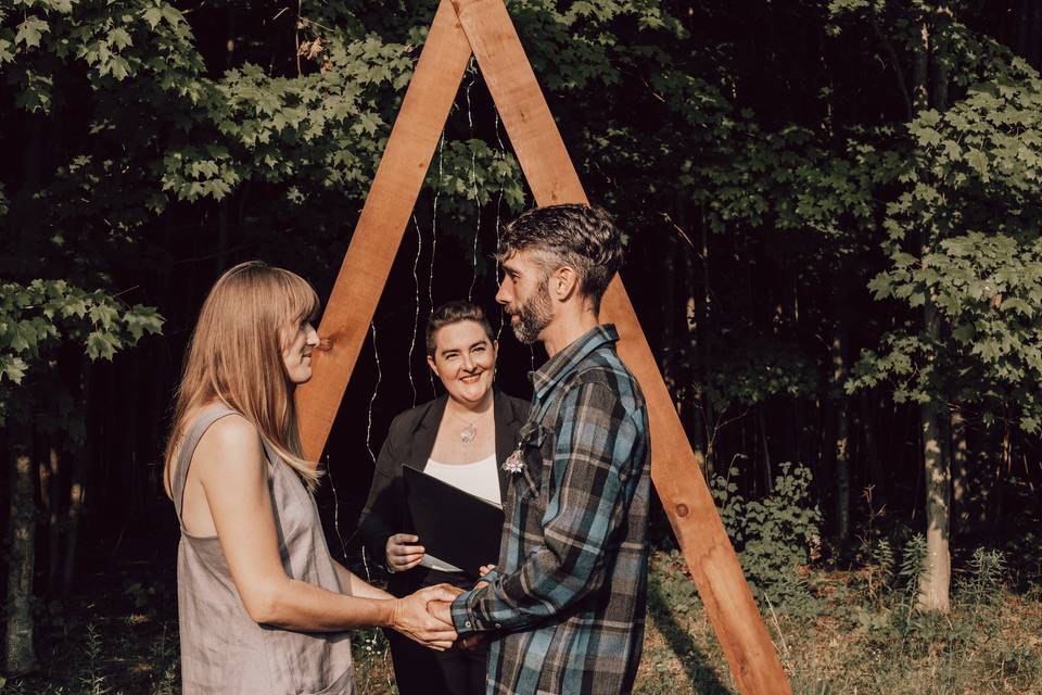 Forest elopement