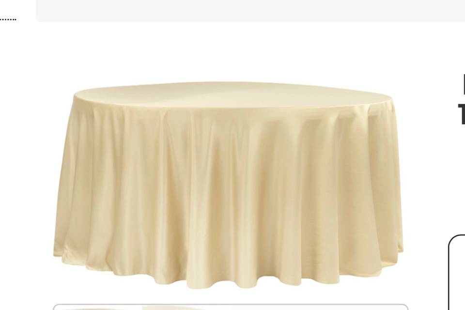 Table cloths