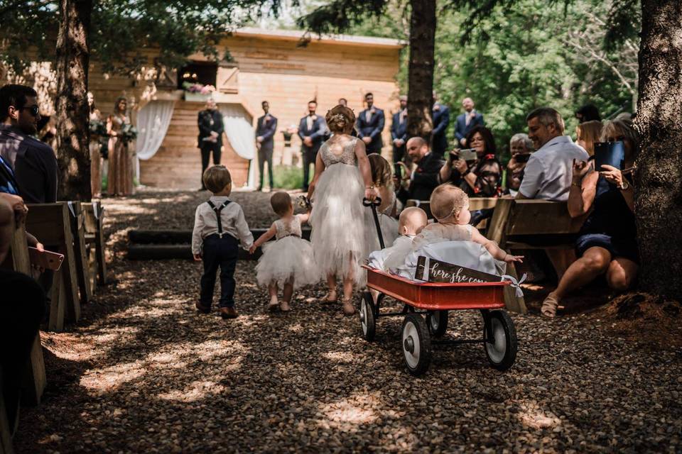 Walking down the Aisle