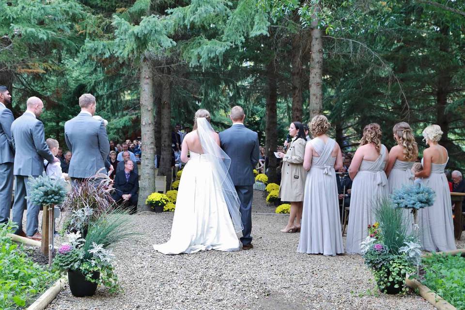 Ceremony under the Trees