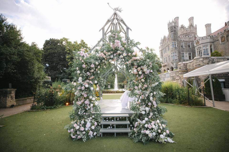 Wedding Floral arch
