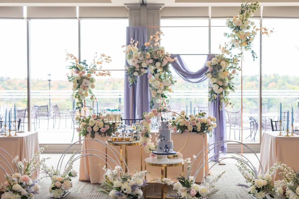 Toronto wedding decor