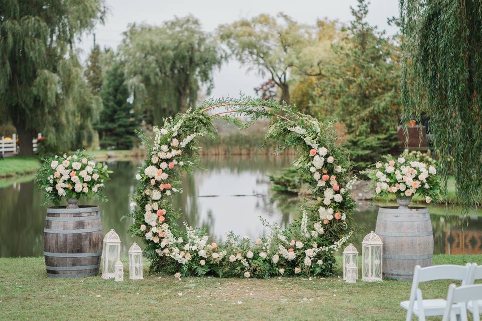 Toronto wedding decor