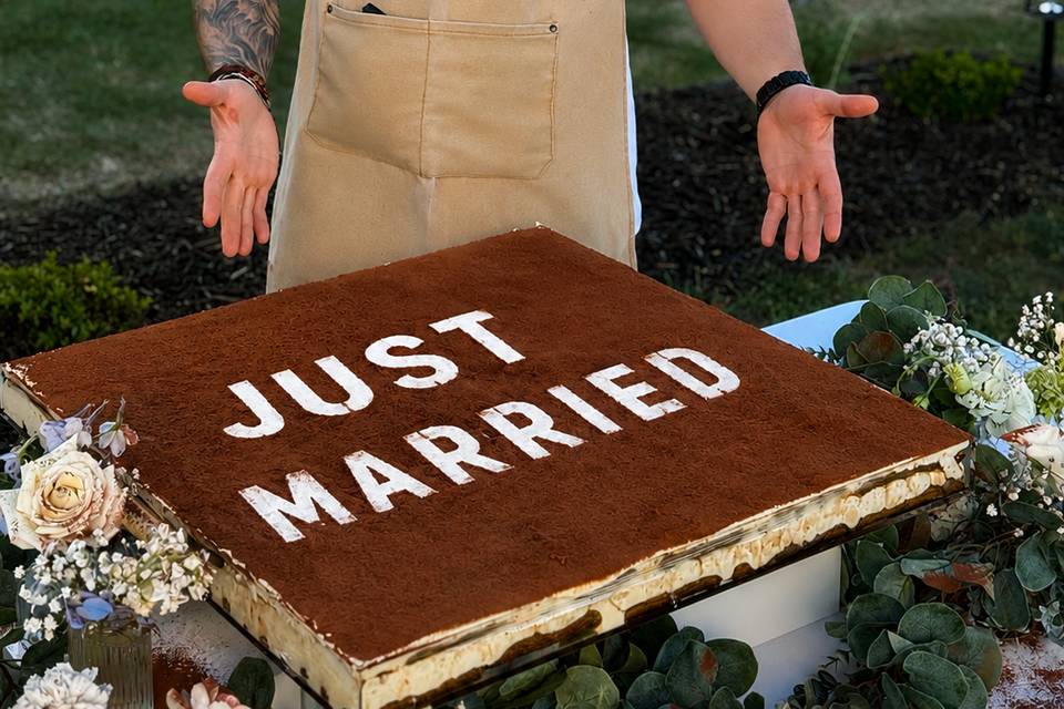 Giant Tiramisu