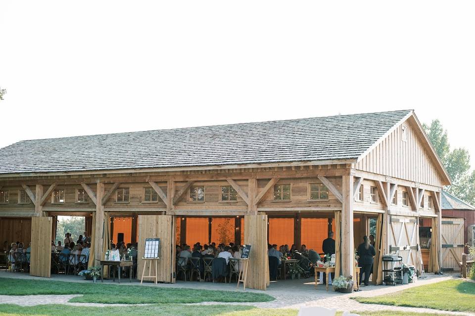 Hay shed - event space