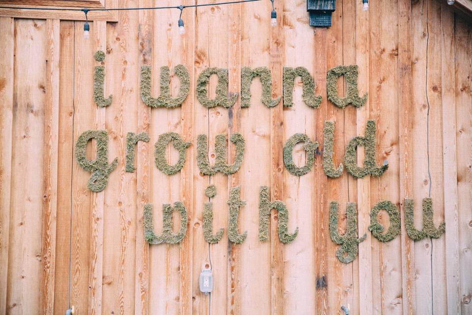 Barn sign