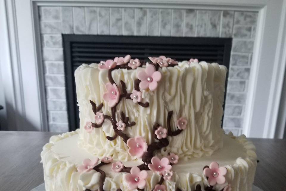 Natures Bridal Cake