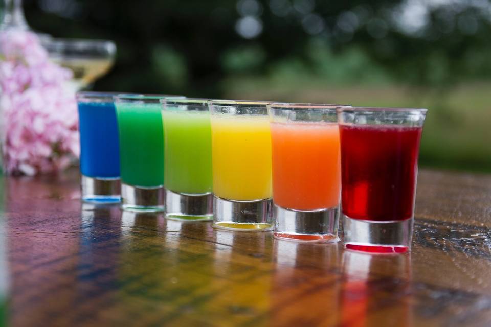 Rainbow shots