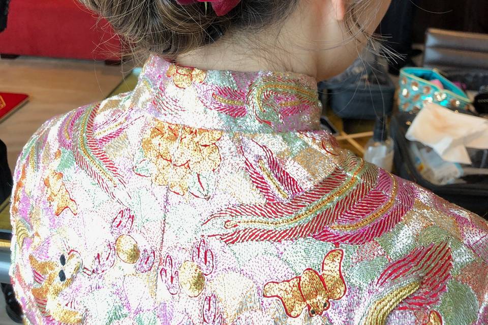 Chinese Bridal Hair