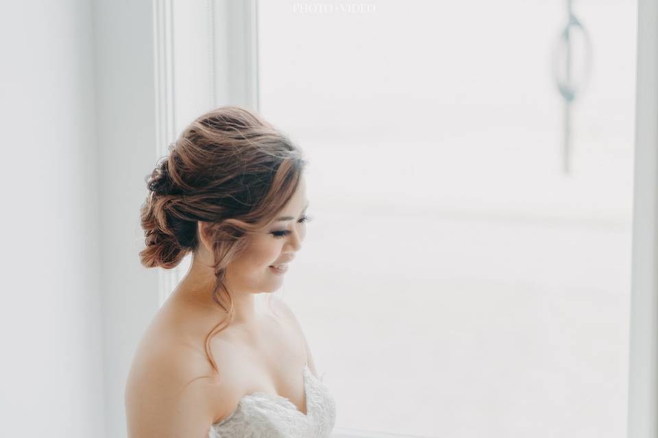 Wedding hair & makeup