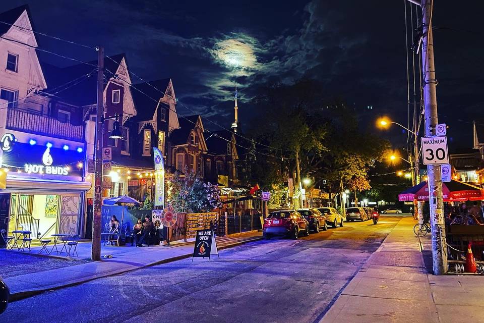 Located in Kensington Market