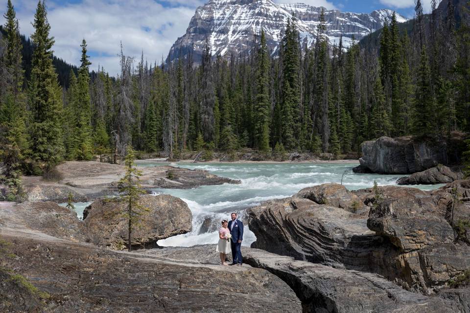 Emerald Lake Wedding Photograp