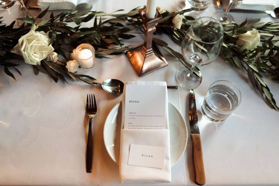 Whimsical Place setting