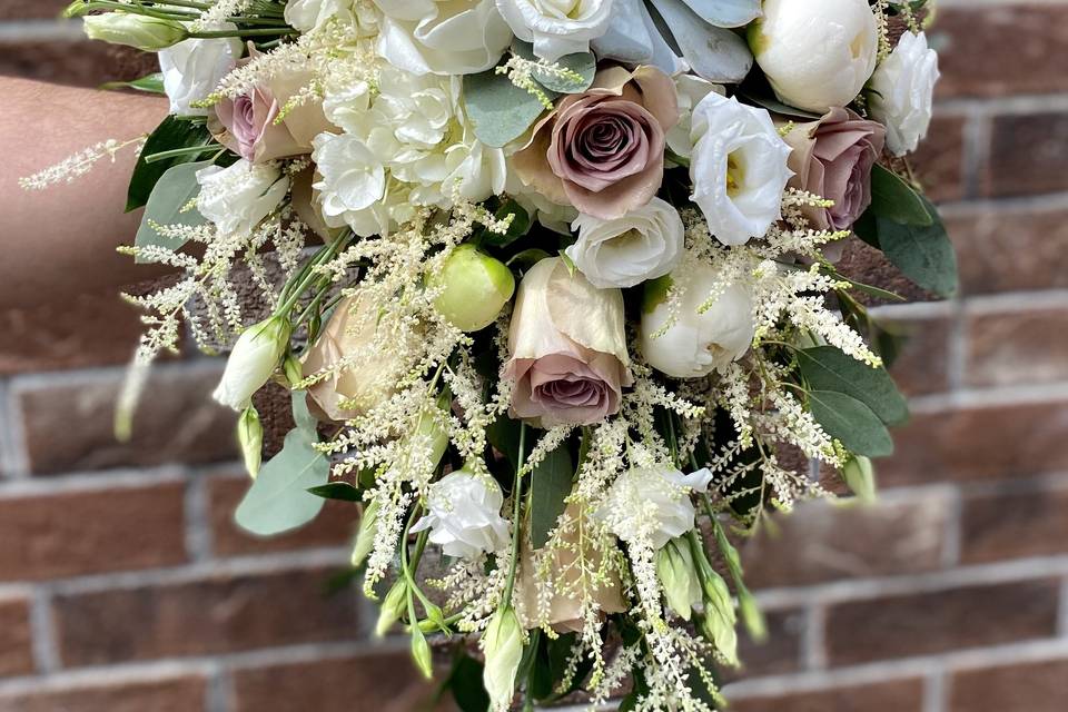 Cascade Bridal Bouquet