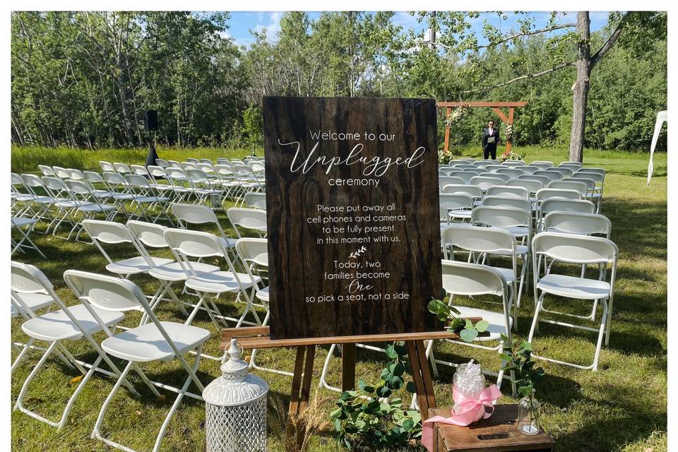 Glenmore Outdoor Ceremony