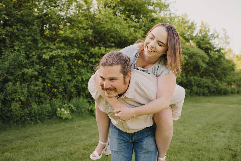 Couple Smiling