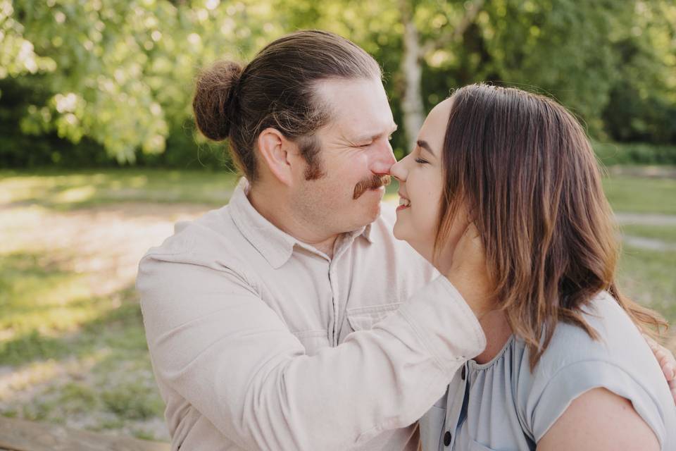 Couple Kissing