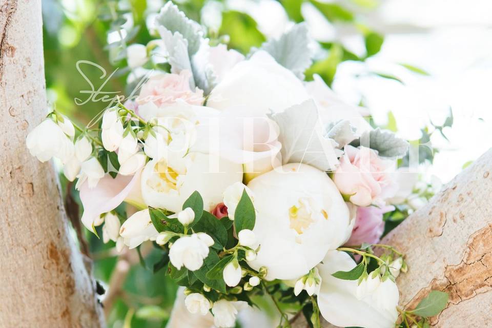 Handtied bridal bouquets