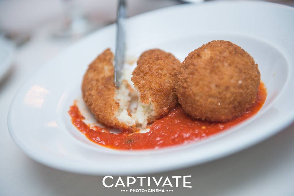 Arancini dish