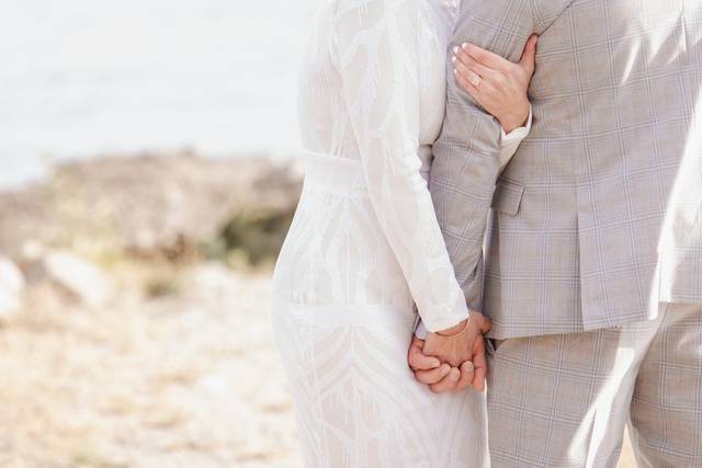 Okanagan beach wedding