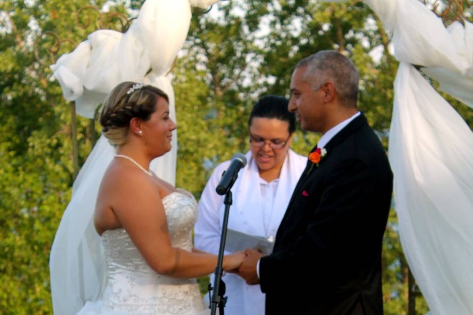 Rev. Darcelle Runciman - Your Wedding Officiant ~ The Infinity Centre