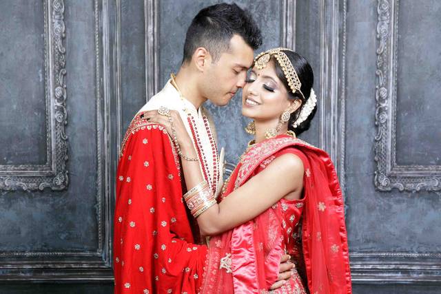 Hindu couple portrait