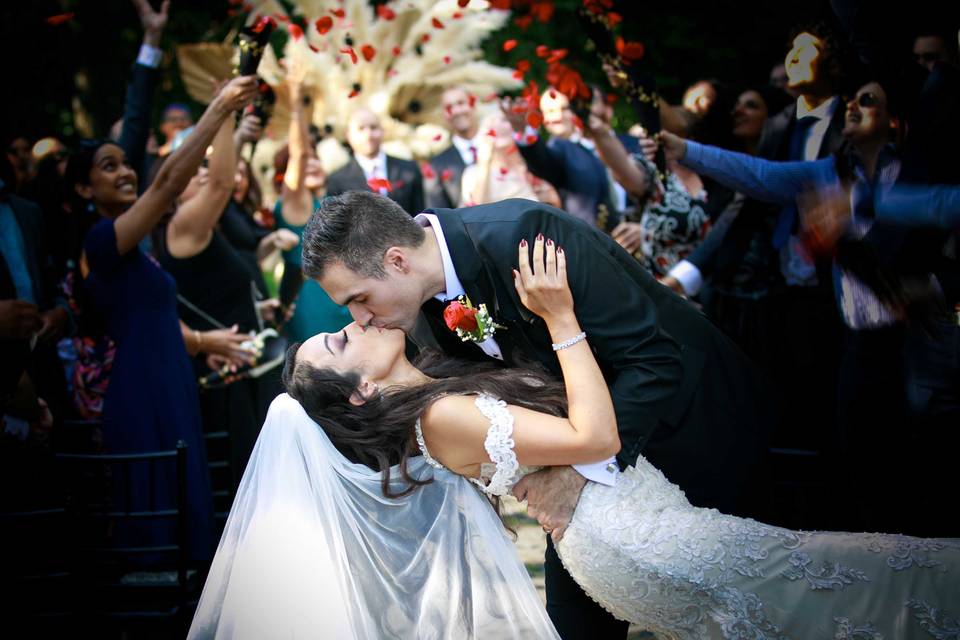 Gothic-style wedding