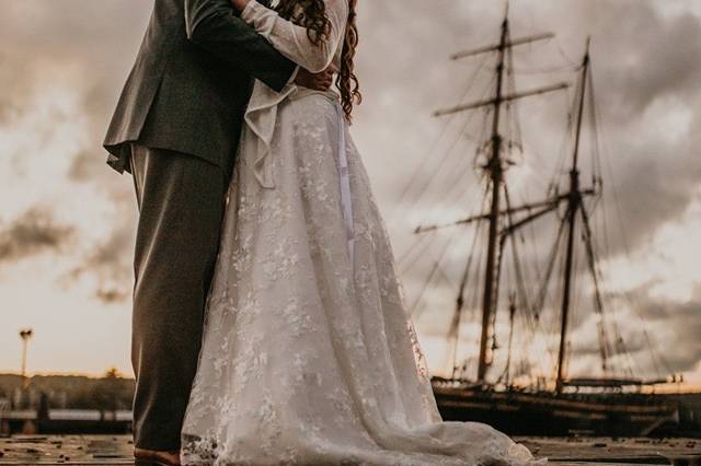 Harbour wedding