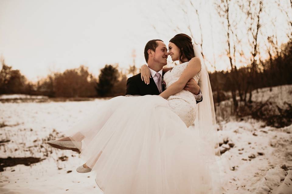 Bride and groom