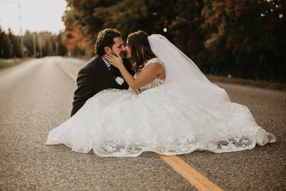 Bride and groom