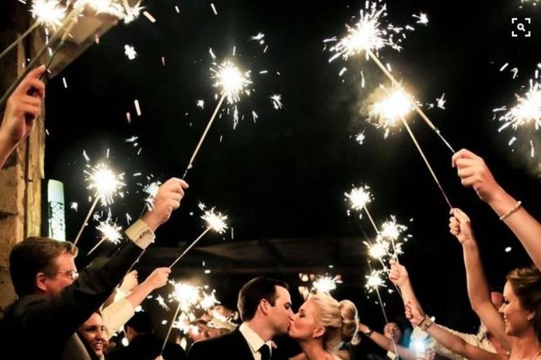 Sparkler tunnel