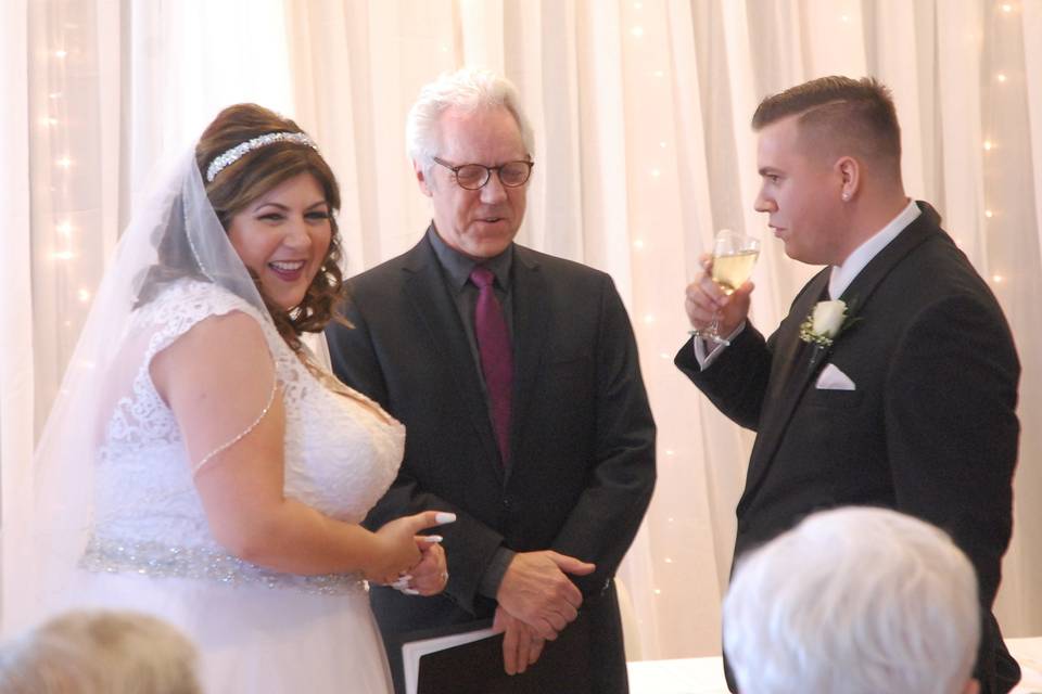 Jim McDonald, Officiant