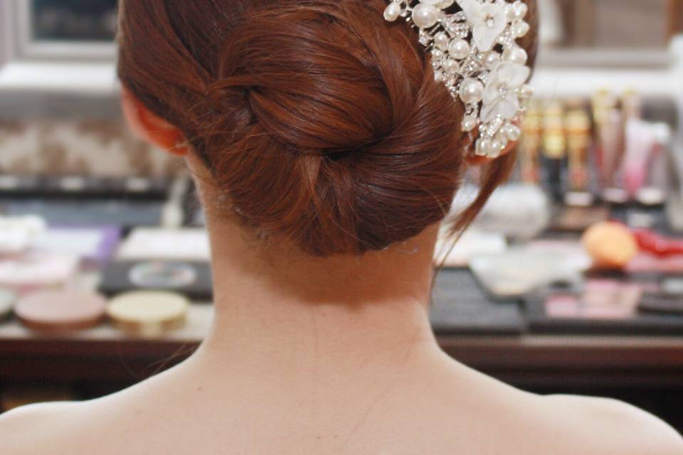 Wedding hair