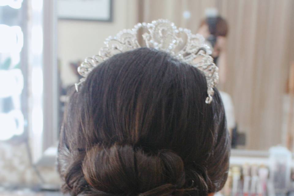 Wedding hair