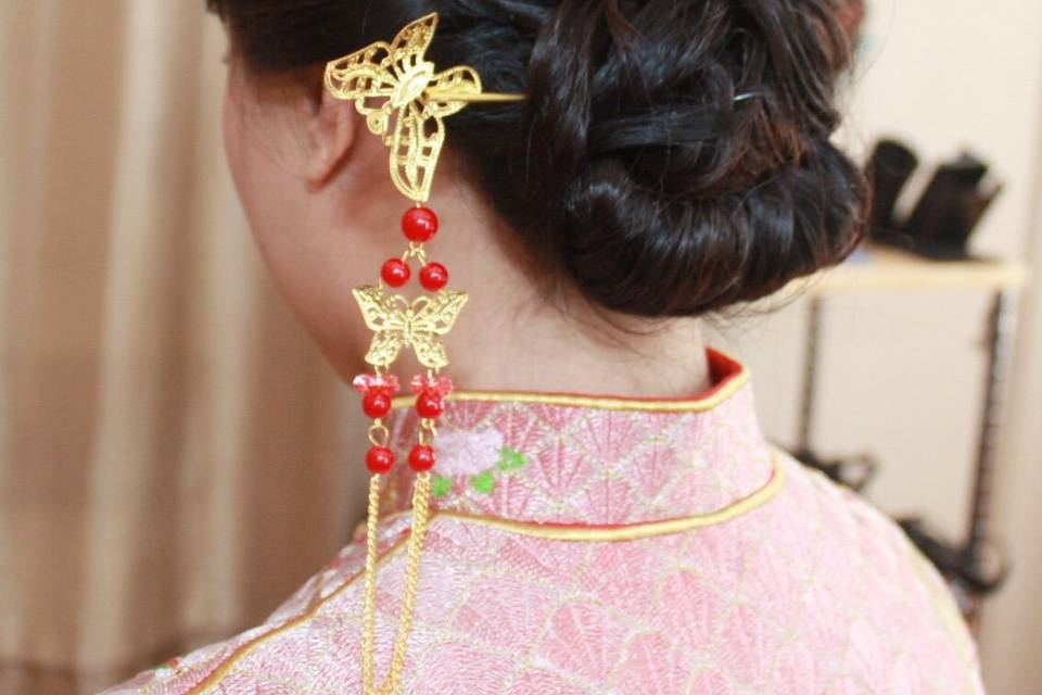 Wedding hair