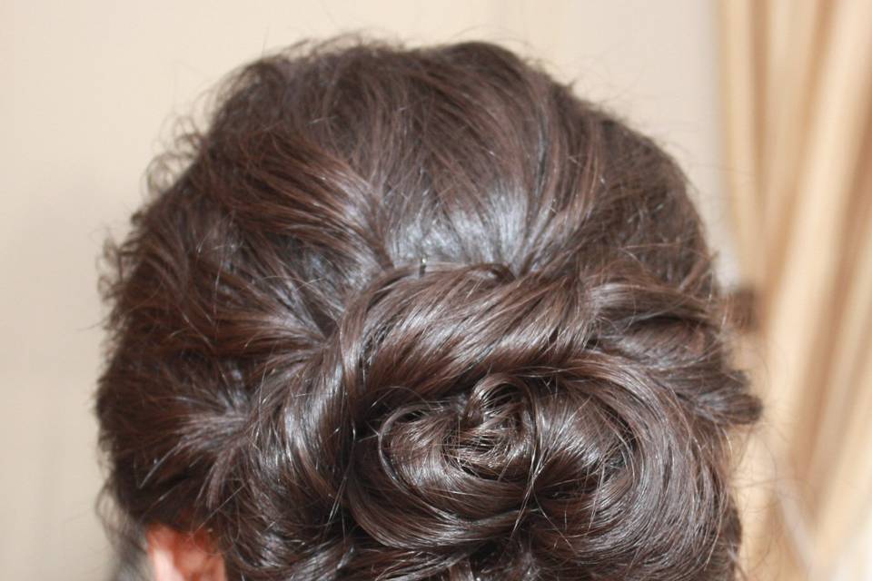 Wedding hair