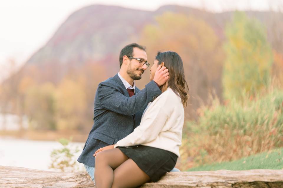 Sunset engagement