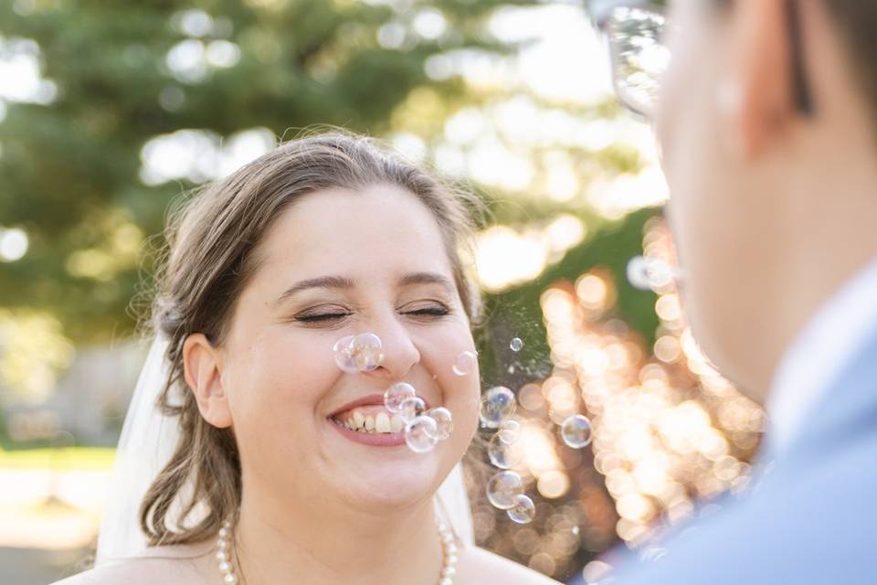 Open air wedding