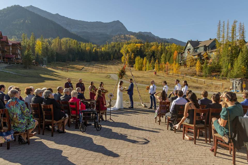 Outdoor ceremony - Dex Dog Media