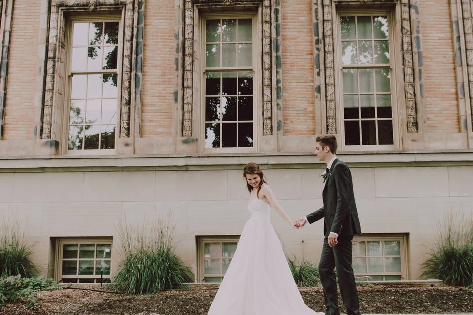 Bride and groom