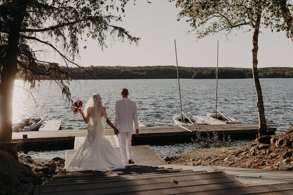 Bride and groom